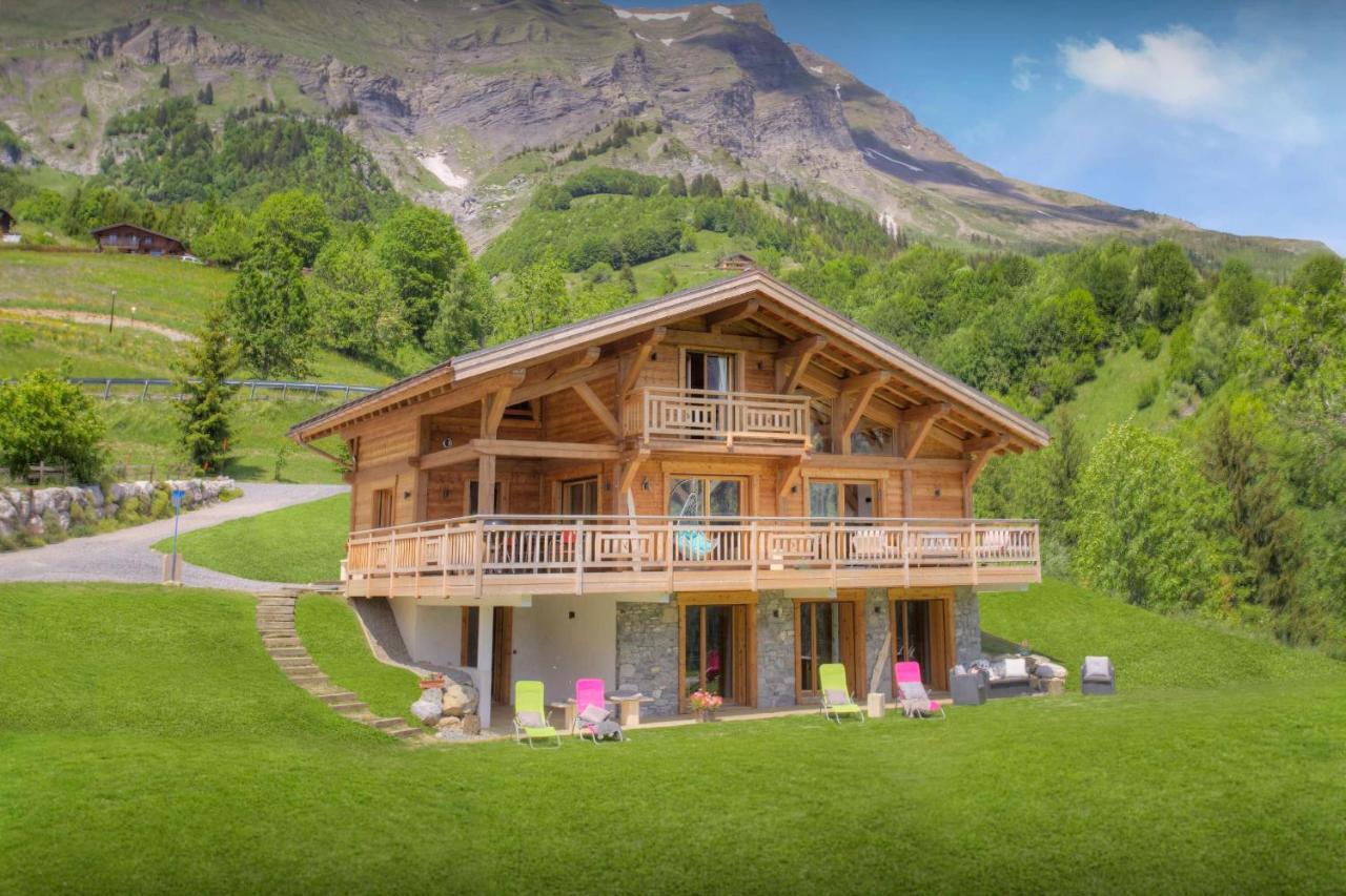 Chalet Sabaroc - Ovo Network La Giettaz Extérieur photo