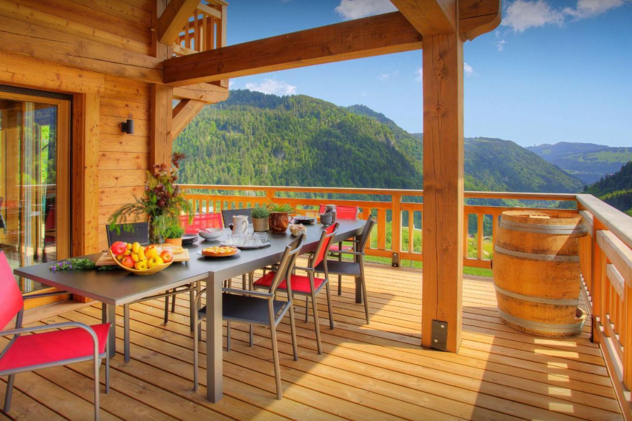 Chalet Sabaroc - Ovo Network La Giettaz Extérieur photo