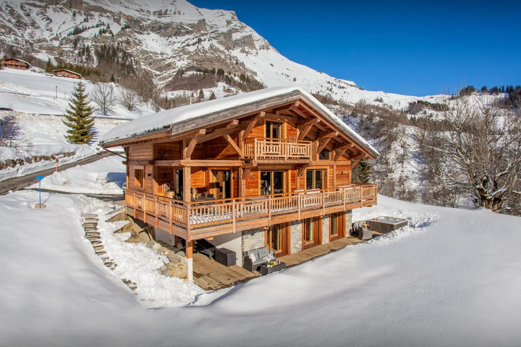 Chalet Sabaroc - Ovo Network La Giettaz Extérieur photo